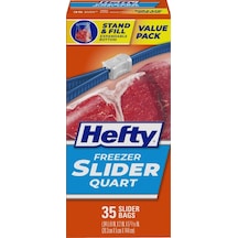 Hefty Tekrar Kullanılabilir Buzdolabı Poşeti 35 Adet 20.3 x 5 x 14.4 CM