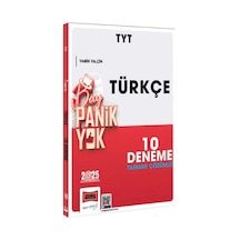 Yargı Yayınları 2025 Tyt Tamamı Çözümlü Panik Yok Türkçe 10 Deneme