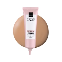 Make Up + Care 3ü 1 Arada Mat Serum Fondöten 30 Ml. 245n Natural Beige 0