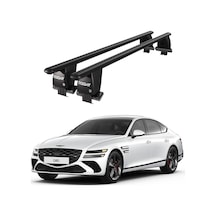 Royal Genesis G80 2017 Ve Sonrası Uyumlu Siyah Ara Atkı Port Bagaj Tavan Barı