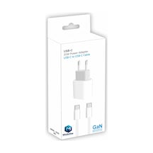 35w Gan Gerçek Güç Type-c Adaptör + 60w Type-c Type-c Kablo Şarj Set