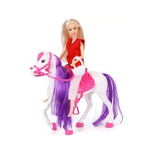 Jasmine Atlı Bebek Beyaz-pembe Glt-e301-b