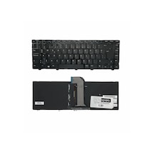Dell İle Uyumlu Nsk-l80bw 0t, Nsk-l90sw 1 Notebook Klavye Işıklı Siyah Tr