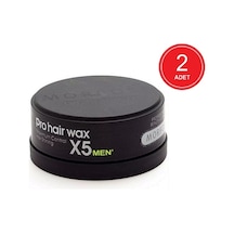 Morfose Pro Hair X5 Men Maximum Control Wax Siyah 2 x 150 ML