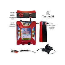 Titanium Night Shock 30K Elektirikli Çit Sistemi 30000 Volt
