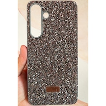 Samsung Galaxy S25 Fe Yıldız Tozu Premium Gri Silikon Kılıf