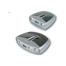 Aten-us221a Usb Arayüzüne Sahip Cihazları Paylaştıran Switch, Usb 2.0, 2 Pc, 1 Usb Cihaz
