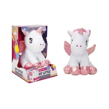 Mey İthalat Peluş Unıcorn Işıklı Beyaz