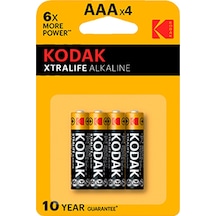 Kodak Xtralife Alkalin İnce Pil 4'lü