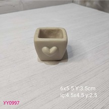 Yy0997 Kalpli Mini Saksı Silikon Kalıp