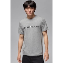 Nike Jordan Air Tee Ss Crew Gray Erkek Günlük Pamuklu Tişört Gri Gri