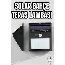Mey İthalat Güneş Enerjili Bahçe Lambası Solar Gece Aydınlatma Sensörlü Lamba 57692099