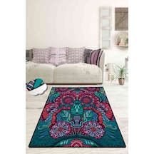 Beta 80X100 Cm Dekoratif Halı , Kaymaz Halı