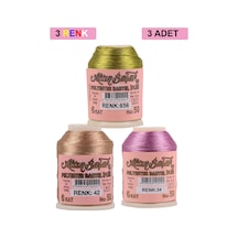 3 Adet Altınbaşak Oya Ve Dantel İpi 20 Gr - Royaleks - No: 042 - 034 - 656