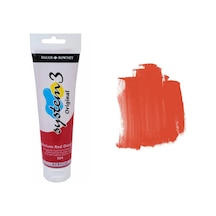 Daler Rowney System 3 Akrilik Boya 150Ml 504 Cadmium Red Deep Hu