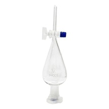 Ayırma Hunisi Musluklu Armudi Form Borosilikat 3.3 Cam - 100 Ml