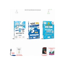 Günay 5. Sınıf Matematik 047 Hediyeli 3 Kitap Seti