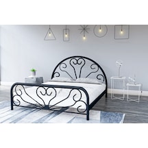 Metalia Gm 300 Baby Siyah Çift Kişilik Metal Karyola 160X200