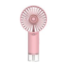 Kullanışlı Masaüstü İçin Nemlendirici Su Yenileyici Usb Hızlı Şarj İle El Mini Pembe