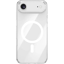 Newface Apple İphone 17 Air Kılıf Pc Real Magsafe Kapak - Şeffaf