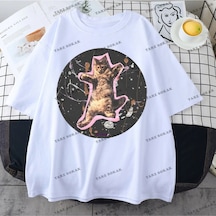 Adrift Y2k Unisex Harajuka Anime Retro Kawai Kuromi T-shirt Kod Rertr Startmore 6668 Beyaz