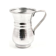 El Dövmesi Alüminyum Ayran Bardağı 3 Adet Alüminyum Su Tası