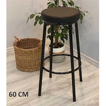 Grande Home Bar Taburesi Siyah - Siyah Minder 60 Cm Çok Renkli