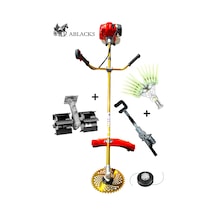 Ablacks D-47 Yan Tırpan + Tırnaklı Silkeleme + Ağaç Silkeleme + Paletli Çapa Aparatı