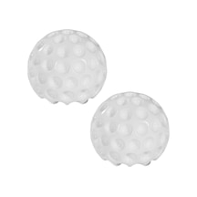 Suntek 2 Adet Seramik Klozet Cıvata Kapakları Kullanışlı Beyaz