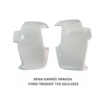 Onkar Ayna Kapağı Yarasa Ford Transit T18 2014-2023 Beyaz Renk 208-015-007