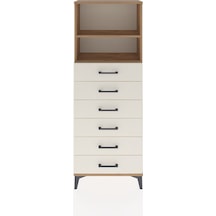 Arges Dolap 2 Raflı 6 Çekmeceli 60x30x163 Çam-aytaşı Çam Arges Dolap 2 Raflı 6 Çekmeceli 60x30x163 Çam-aytaşı Çam