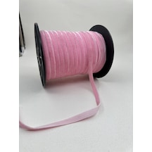 Paşateks- 1 Cm Düz Kadife-5 Metre-s. Pembe