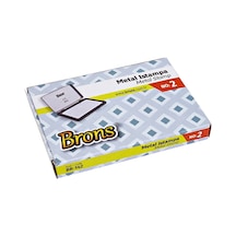 Brons 2 No.metal Istampa Orta Boy Br-142