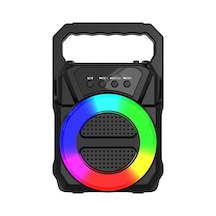 Abs-1309 Rgb Fm Kablosuz Hoparlör - Siyah