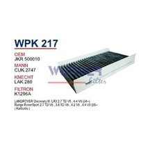 WUNDER WPK217 Polen Filtresi Discovery III-Range Rover (Karbonlu)