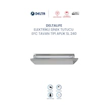 Deltalife Sl-240 Elektrikli Sinek Öldürücü Ve Güve Öldürücü Uv Lambalı Yapışkan Plakalı