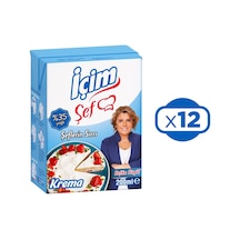 İçim Krema 200 Gr %35 Yağlı X 12 Adet