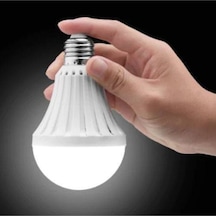 Şarjlı Led Ampul 15w Şarjlı Led Ampul Beyaz Işık E27 Led Ampul 15 Watt Beyaz