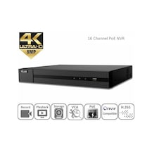Hılook Nvr-216mh-c/16p 16 Kanal 16 Port Poe 8mp 4k 2xhdd Nvr Kayıt Cihazı