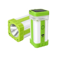 Hubrendy Sh Powermaster Solarlı Ve Şarjlı Işıldak 32 Smd Ledli Hg-35