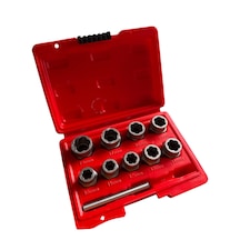 9 Pcs Yıpranmış Civata Ve Somun Sökme Lokma Seti