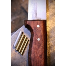Perçin Bıçak Sapı Perçini Sarı Pirinç 6mm X 2.5cm. 10ad Sarı