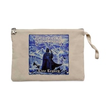 Dissection Live Legacy Krem Clutch Astarlı Cüzdan / El Çantası
