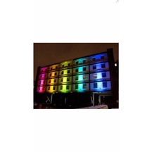 Wallwasher 30cm 9x1w Ip65 Rgb Işık Duvar Boyama