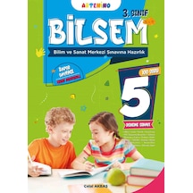 3. Sınıf 2025 Bilsem Sınavına Hazırlık 5 Li Deneme Sınavı