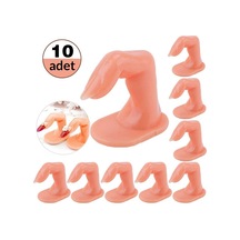 Ellea Nail Protez Tırnak Eğitim Parmağı 10'lu