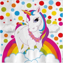 Unicorn Rainbow Kağıt Peçete 33X33 Cm 16'Lı