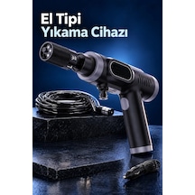 Ers- Taşınabilir Araç Yıkama Makinesi Köpük Hazneli Şarjlı Set