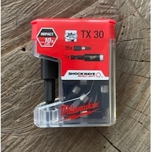 Milwaukee Manyetik Bits Uzatma Ucu 60mm Mıknatıslı Uzatma T30 Bits Matkap Ucu