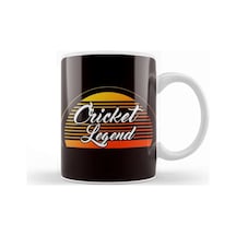 Cricket Legend Player Cricketer Coach Team Pitch Kupa Bardak Porselen Karışık